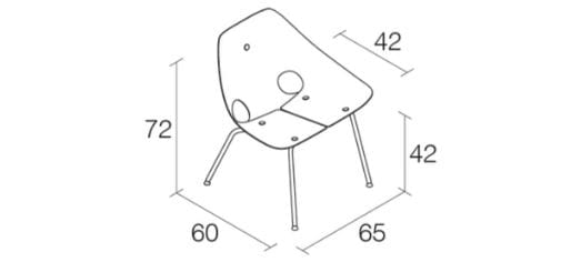 Восстановленное кресло ABS Alias ARCH-00046302 - Вид №6