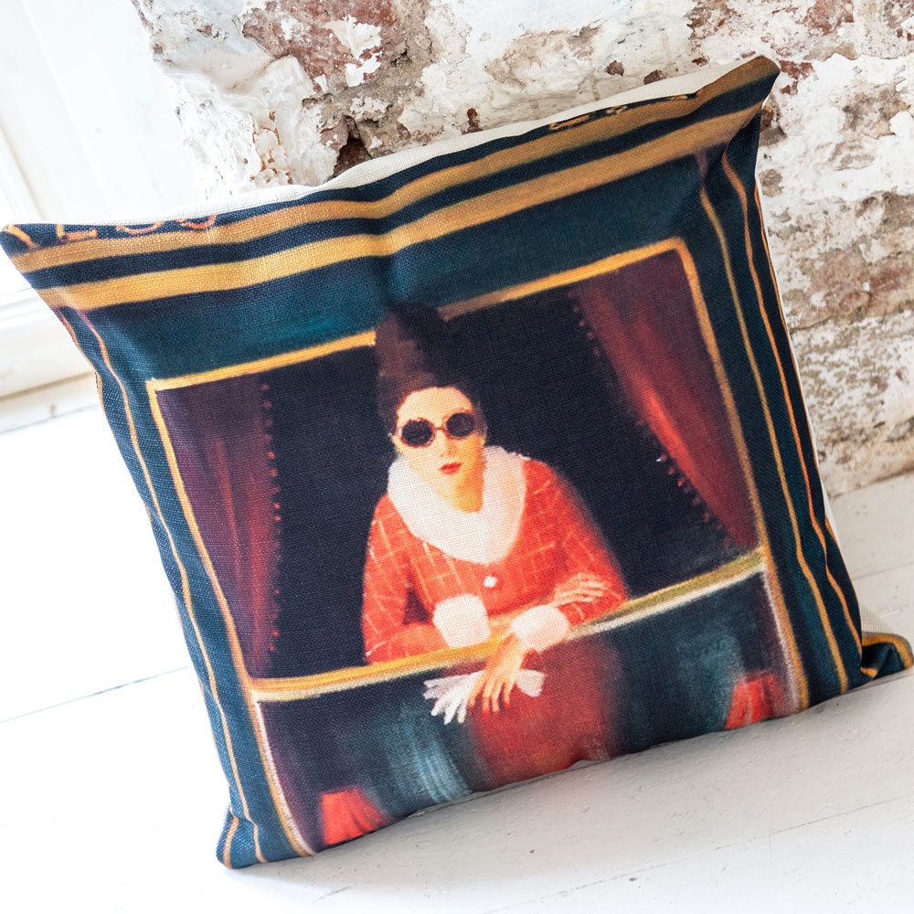 87227847 Арт-подушка «Путешествие к тебе» Object Desire  - Вид №1