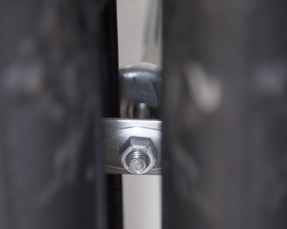 LD056 Настенное крепление - шестигранная резьба - оцинковка Сarronheating  - Вид №5