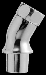 33700-CR CARIMALI Отвод латунный короткий 1/2 ”MF с удлиненной гайкой