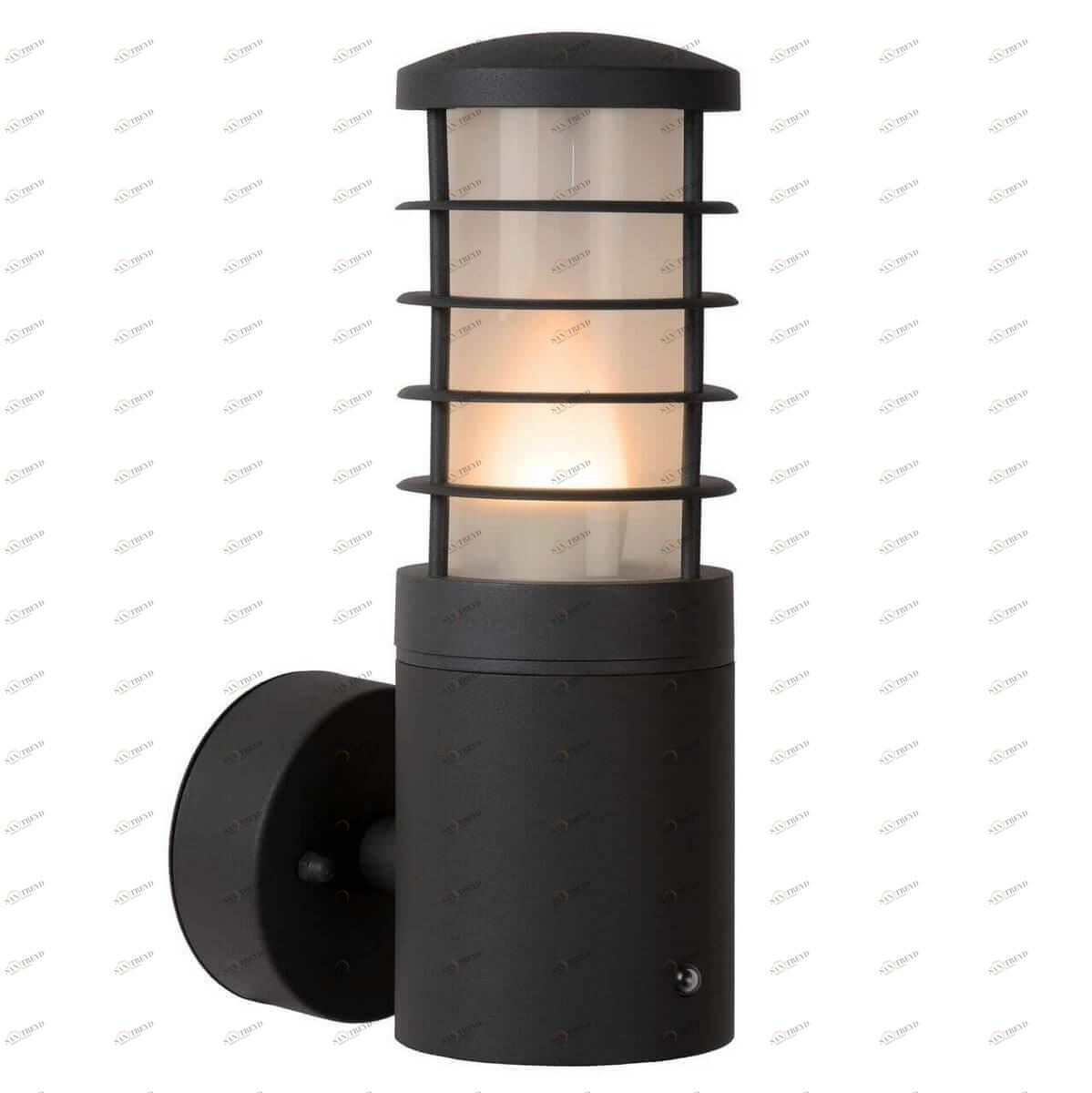 Уличный светильник настенный черный Solid 14871/01/30 LUCIDE SOLID 00-3897446 Черный