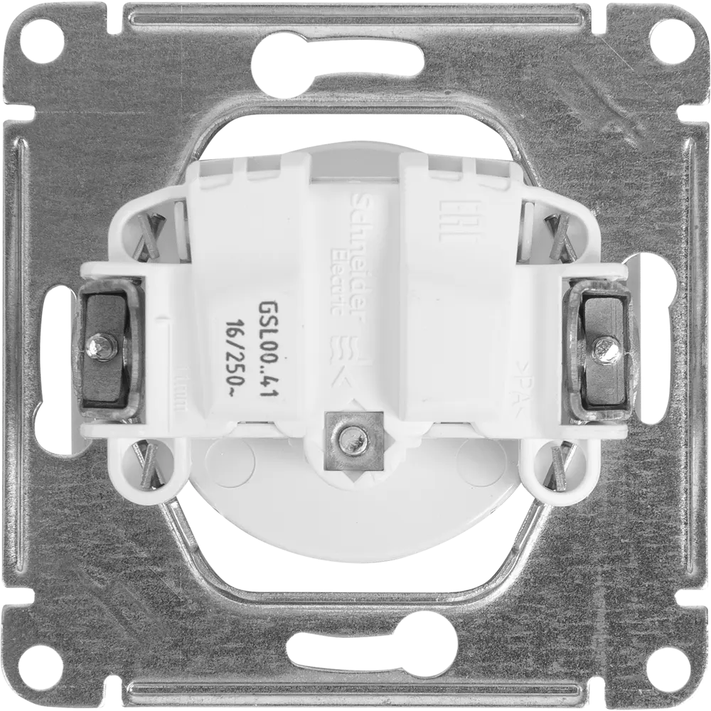 Розетка встраиваемая Systeme Electric Glossa без заземления цвет молочный STLM-2173587 - Вид №3