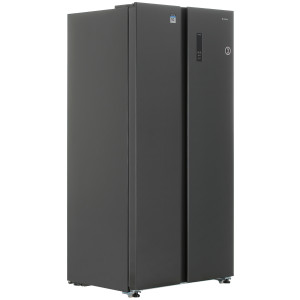 9083474 Холодильник Side by Side   DEXP SBS4-69AHA серый