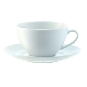 Набор из 4 округлых чашек с блюдцем 220 мл Dine LSA INTERNATIONAL DINE 00-3863447 Белый