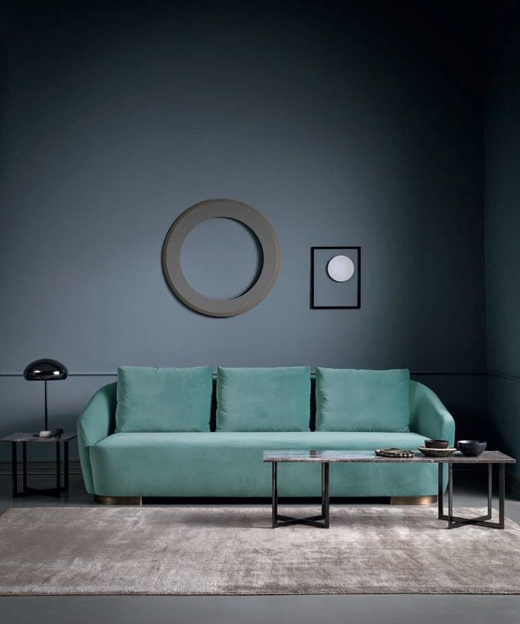 Bodema Прямоугольный мраморный журнальный столик Blunt Blu001 - Вид №3