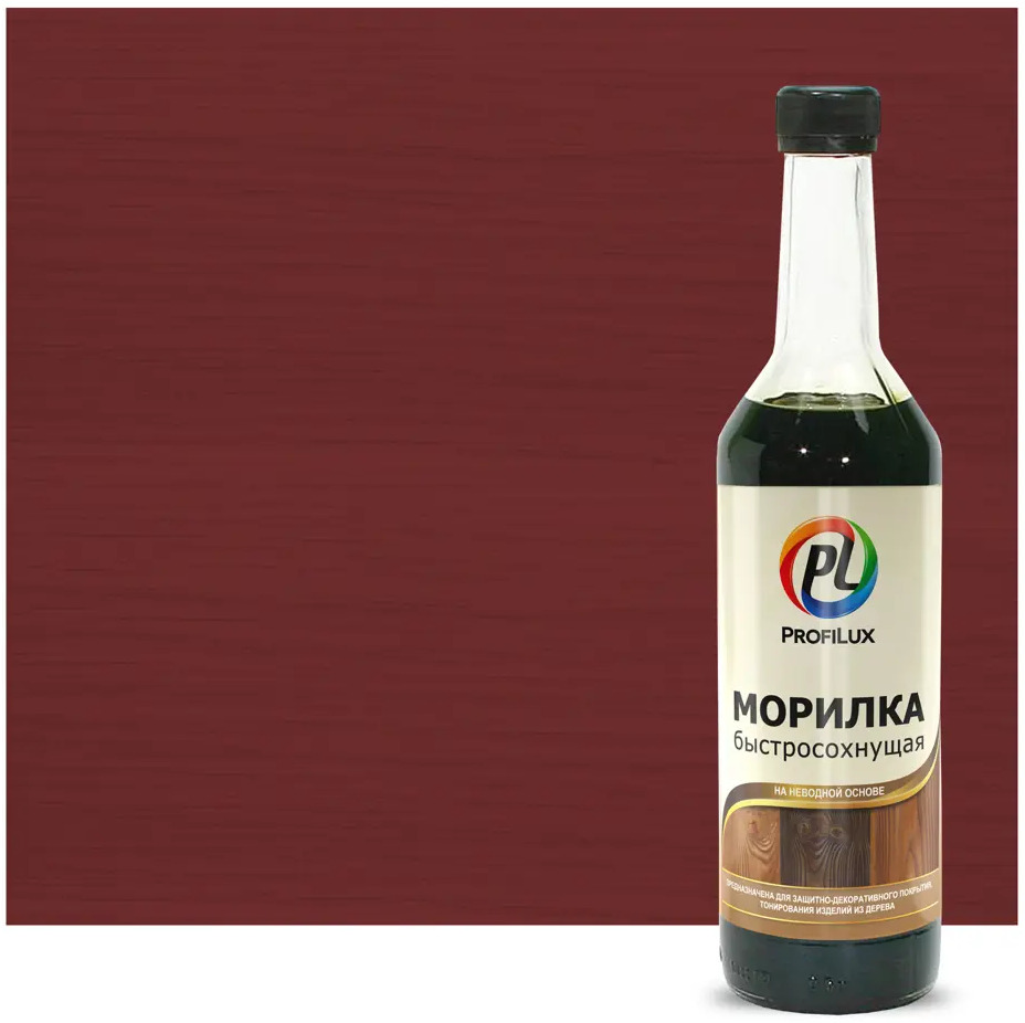 Морилка PROFILUX для дерева 0,5 л - благородное красное дерево 82496526