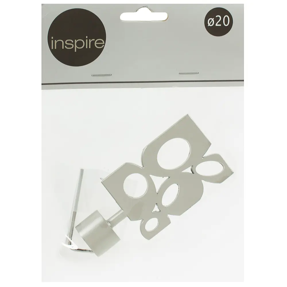 Наконечник «Листики» 5.5 см цвет матовая сталь INSPIRE STLM-2199513 - Вид №3