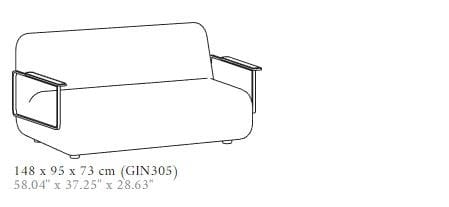3-местный диван Punt Джин ARCH-00069234 - Вид №3