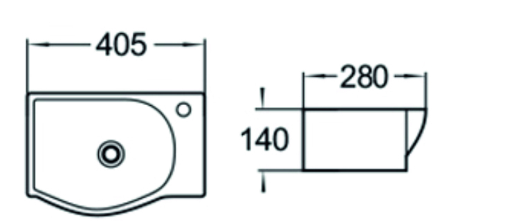 Раковина чаша SL-2018L SANTILINE  - Вид №1