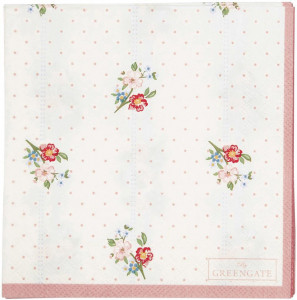 Салфетки бумажные Eja white 25х25 см 20 шт