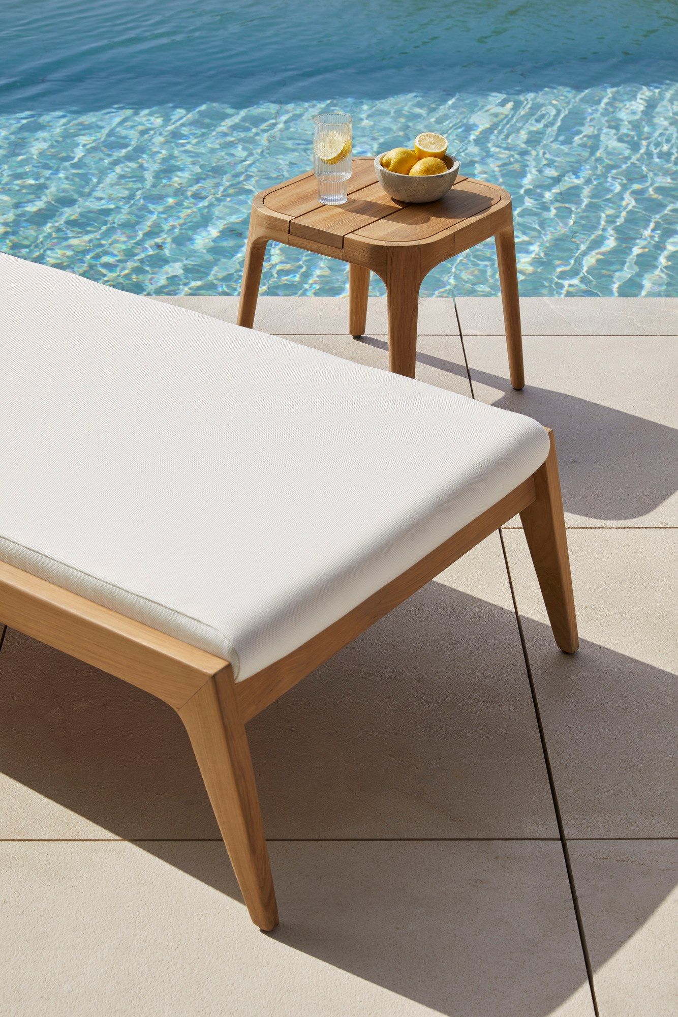 Квадратный стол из тикового дерева POINT Paralel ARCH-00122811 - Вид №8