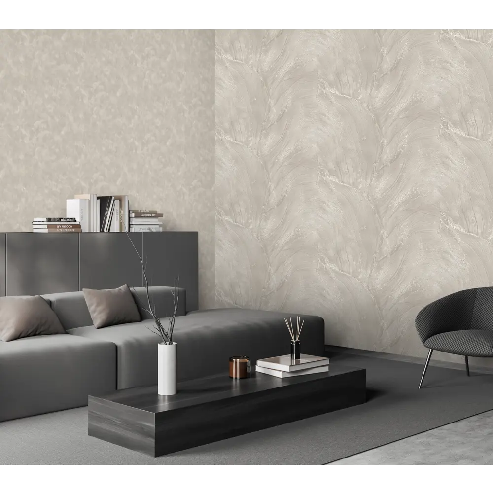 Обои флизелиновые Ateliero Napoleon темно-бежевые 1.06 м At585668 STLM-2023386 - Вид №4