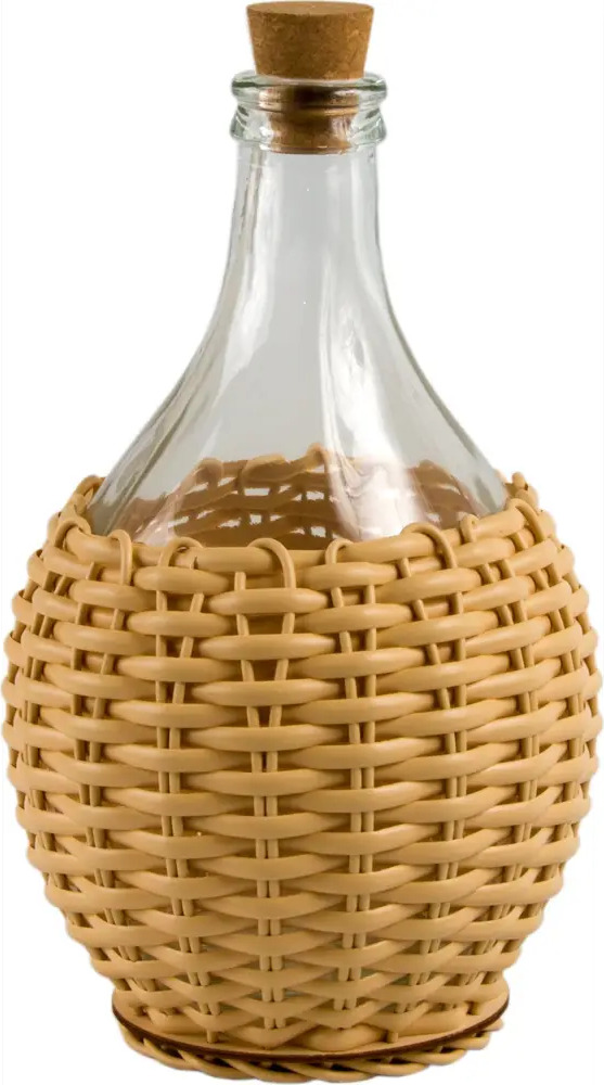 Santreyd Дамижана: стеклянная бутыль 5 л с крышкой и оплеткой 83166003