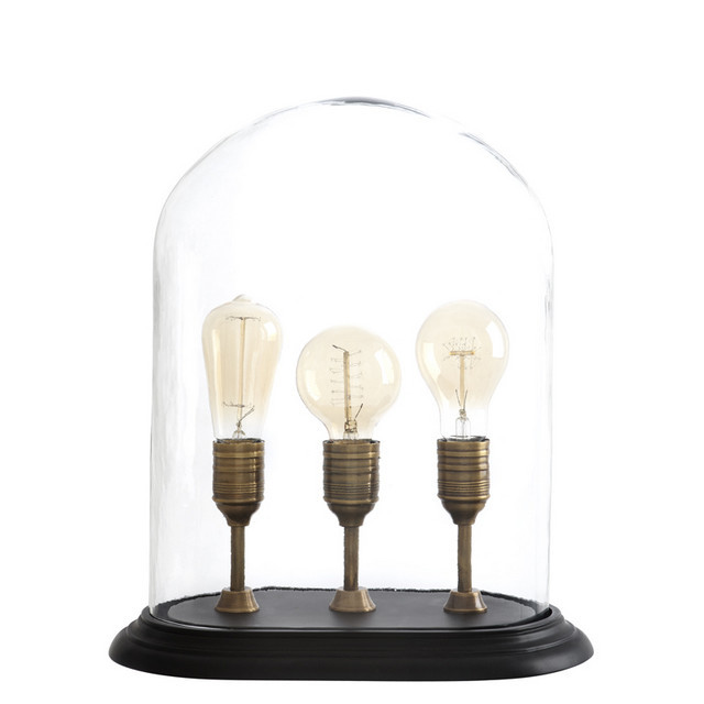 Настольная лампа Sargent от Eichholtz 108582 EICHHOLTZ ИНТЕРЬЕРНЫЕ 061688 Бронза;прозрачный  - Вид №4