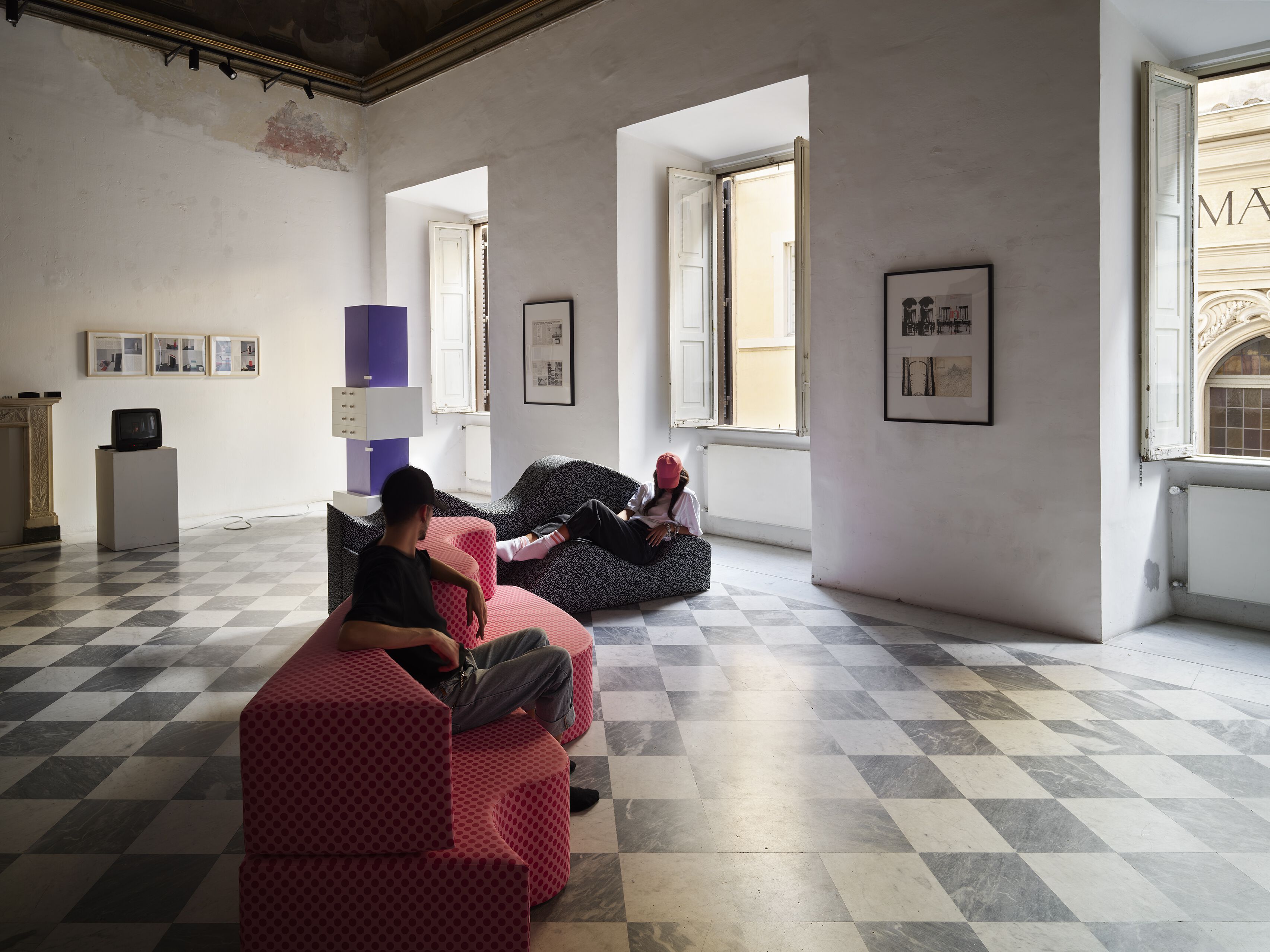 Диван с покрытием из ПВХ Poltronova Superonda ARCH-00103856 - Вид №3