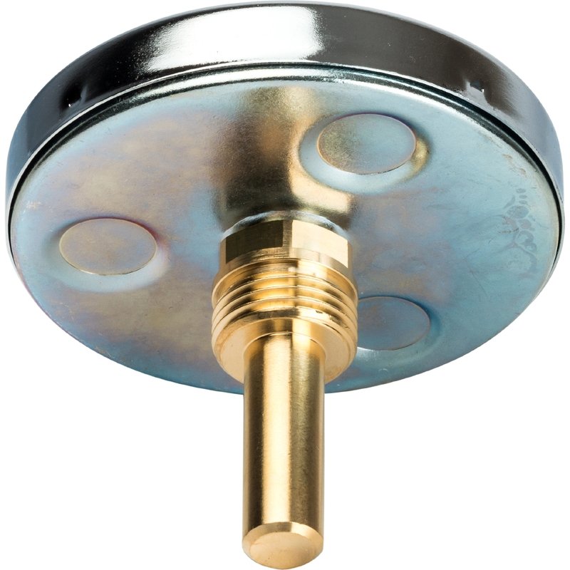 Термометр биметаллический 80 мм 120° STOUT с погружной гильзой 50 мм SIM0001805015 - Вид №2