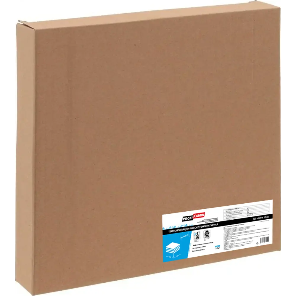 PROFIKAMIN Теплоизоляционный картон для каминов и печей 1.44 м² 88625090 STLM-1015938 - Вид №1