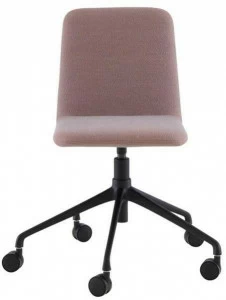 Ligne Roset Поворотное офисное кресло из ткани с 5 спицами на колесиках Tadao 10261253