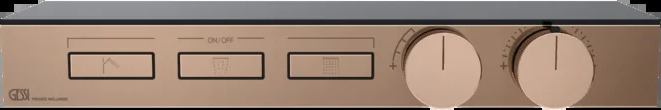 Смеситель для душа 63024 030 Gessi Hi-fi МЕДЬ PVD