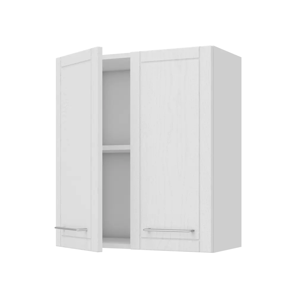 Навесной кухонный шкаф DELINIA Агидель белый 60х67.6х29 см 86586447 STLM-0887877 - Вид №2