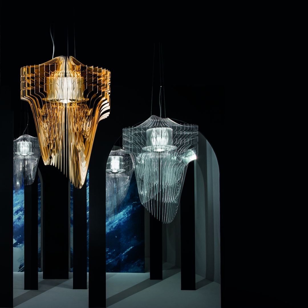 Slamp ARI84SOS0003O_000 люстра подвесная ARIA 119125 - Вид №2