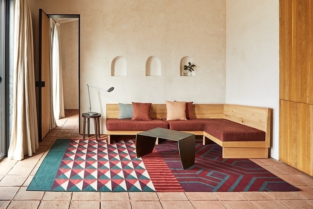 091470 Ковер Red GAN Ndebele - Вид №2