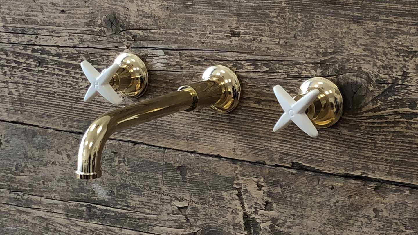 Настенный смеситель для раковины с 3 отверстиями Park Avenue Cross ARCH-00105702 - Вид №1