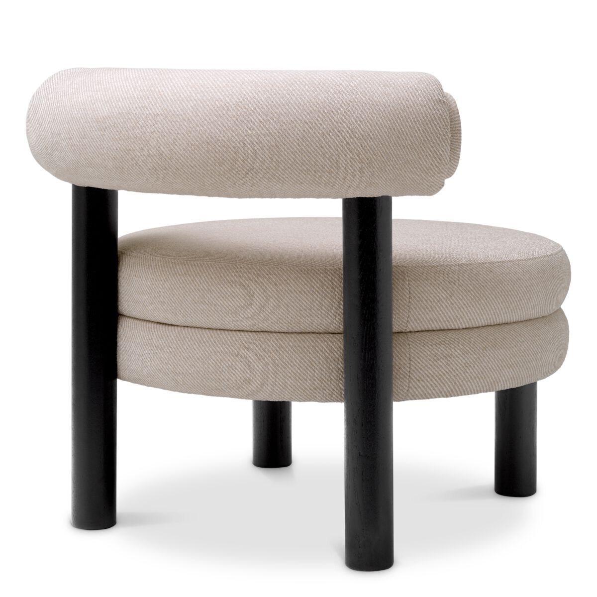 Тканевое кресло без подлокотников с мягким сиденьем Eichholtz Zoey ARCH-00151555 - Вид №2