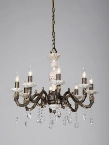 Подвесная люстра Vitaluce V1050/8 VITALUCE ДИЗАЙНЕРСКИЕ 220338 Бронза