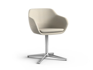 Поворотный стул с подлокотниками