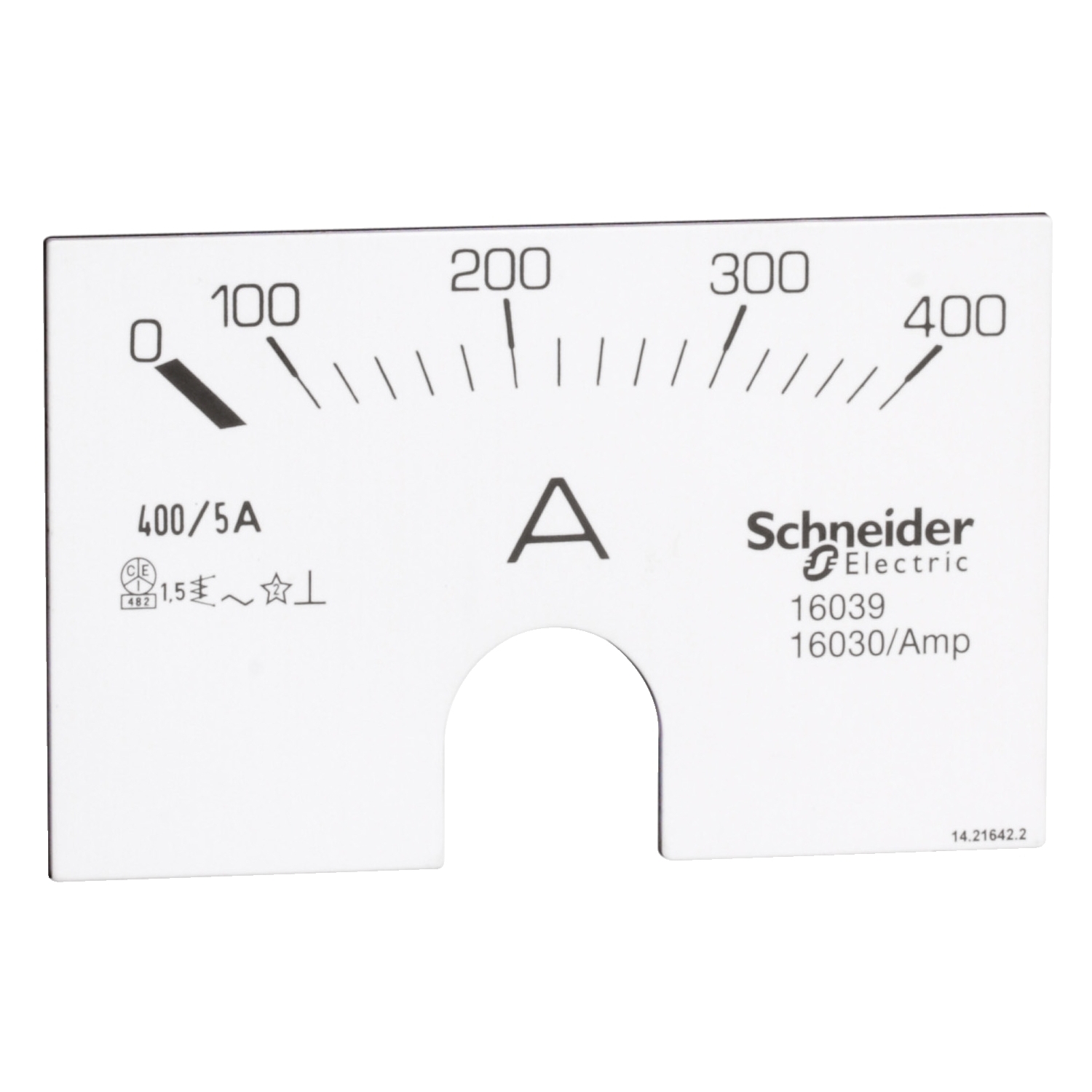 16039 Шкала амперметра 400А Schneider Electric Acti 9 
