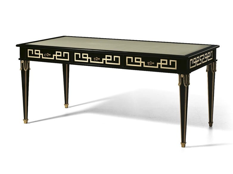 Деревянный письменный стол с ящиками OAK Галерея ARCH-00031789