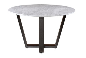 HT341Marble Уимблдонский круглый стол с каменной столешницей ijlbrown