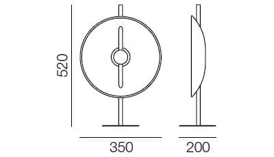Американский Ясень светодиодные настольные лампы Rakumba Mito ARCH-00096837 - Вид №4