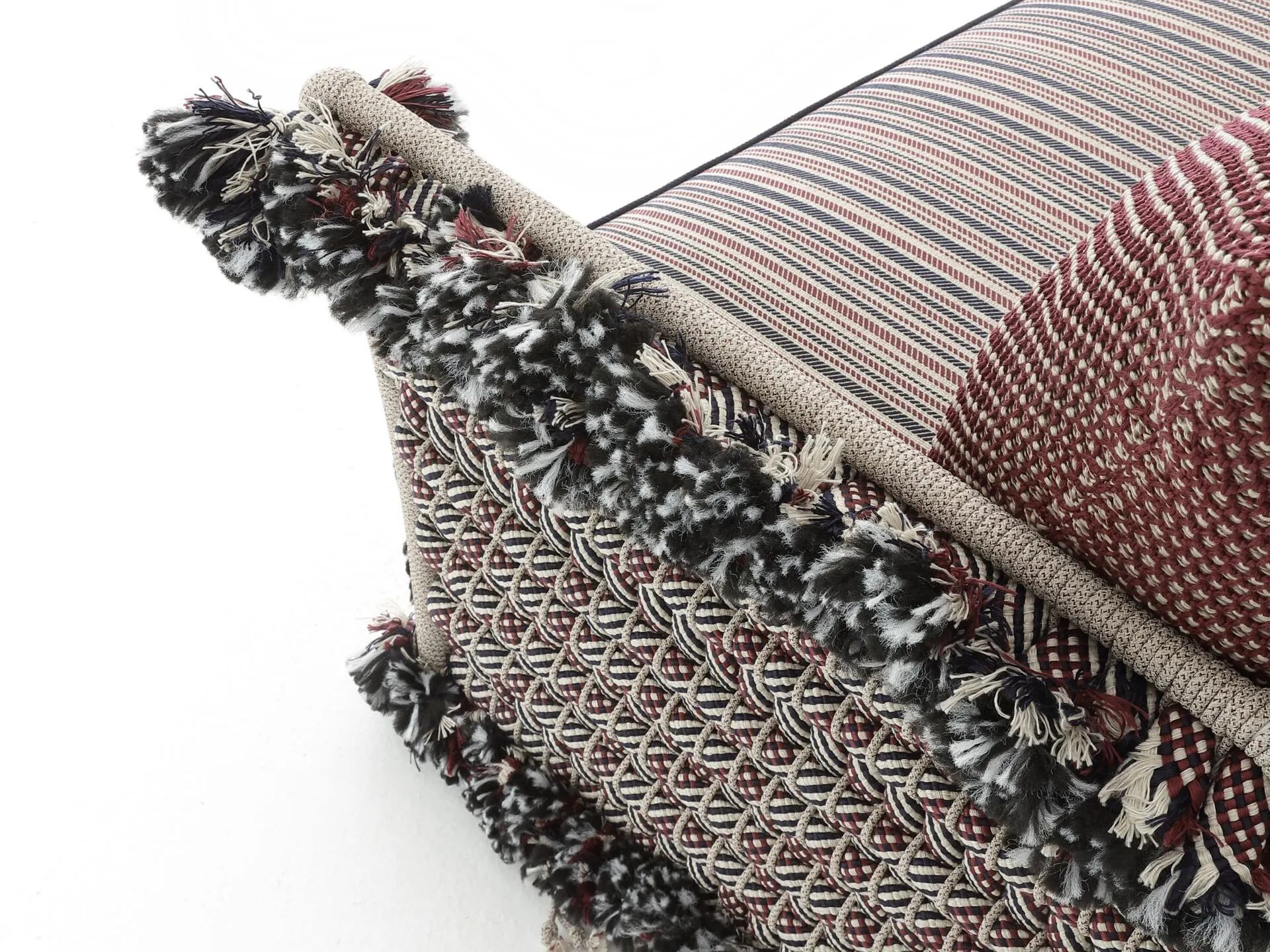 3-местный алюминиевый открытый диван с плетением Nodo Italia Antonio Marras + Nodo Italia ARCH-00151240 - Вид №4