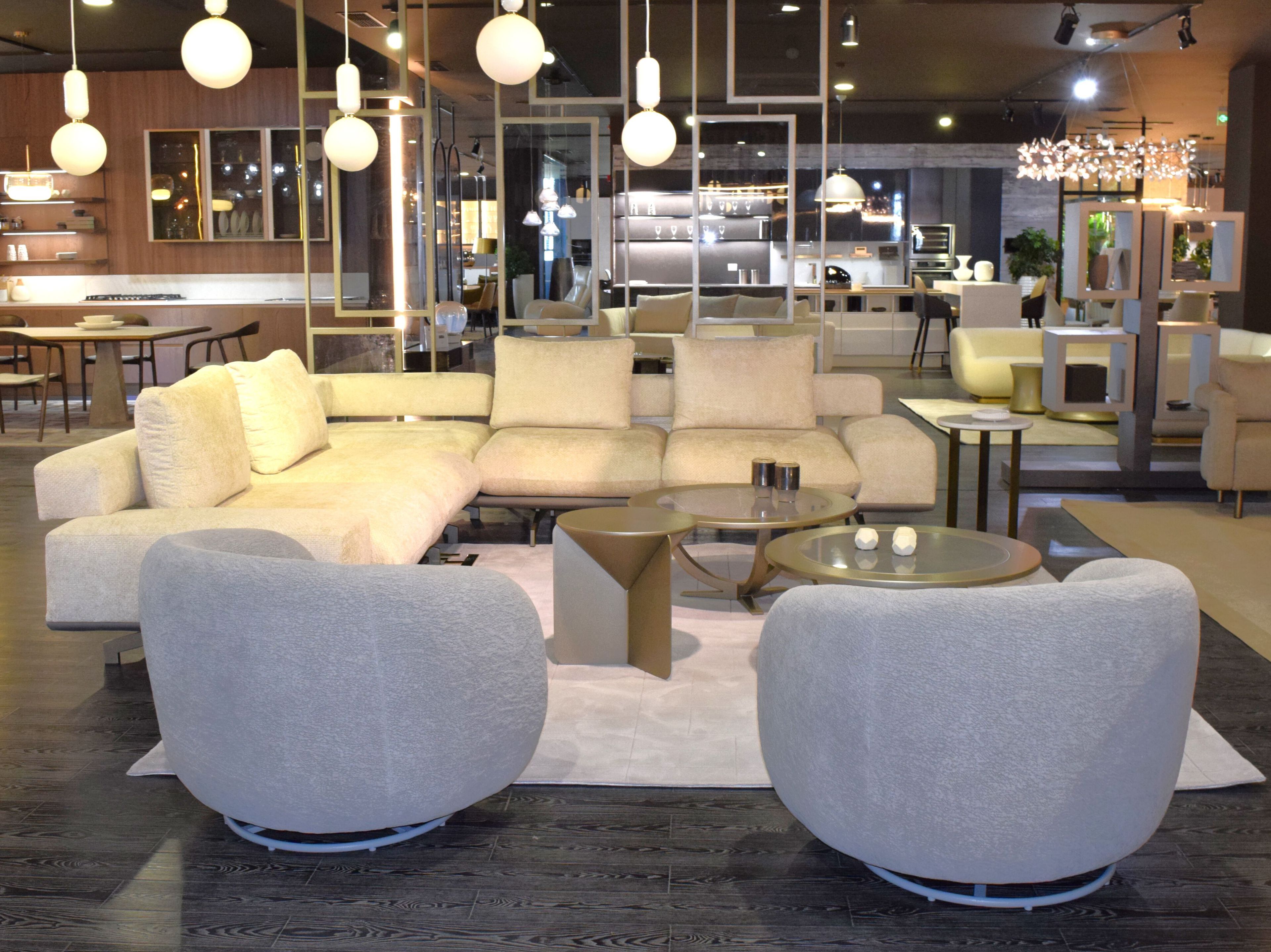 Круглый металлический журнальный столик ABLE ROYA ARCH-00021792 - Вид №2