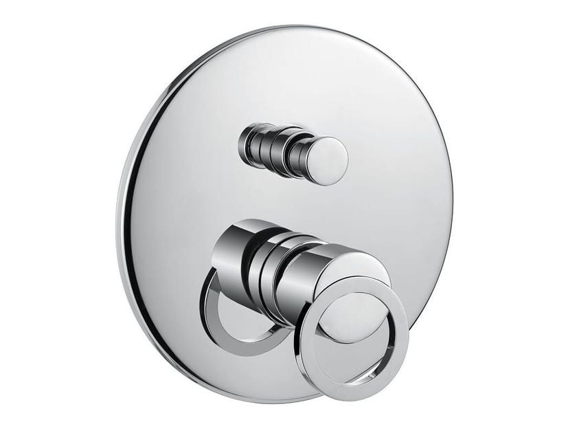 Хромированный латунный смеситель для душа с переключателем Bugnatese B-Color ARCH-00036079