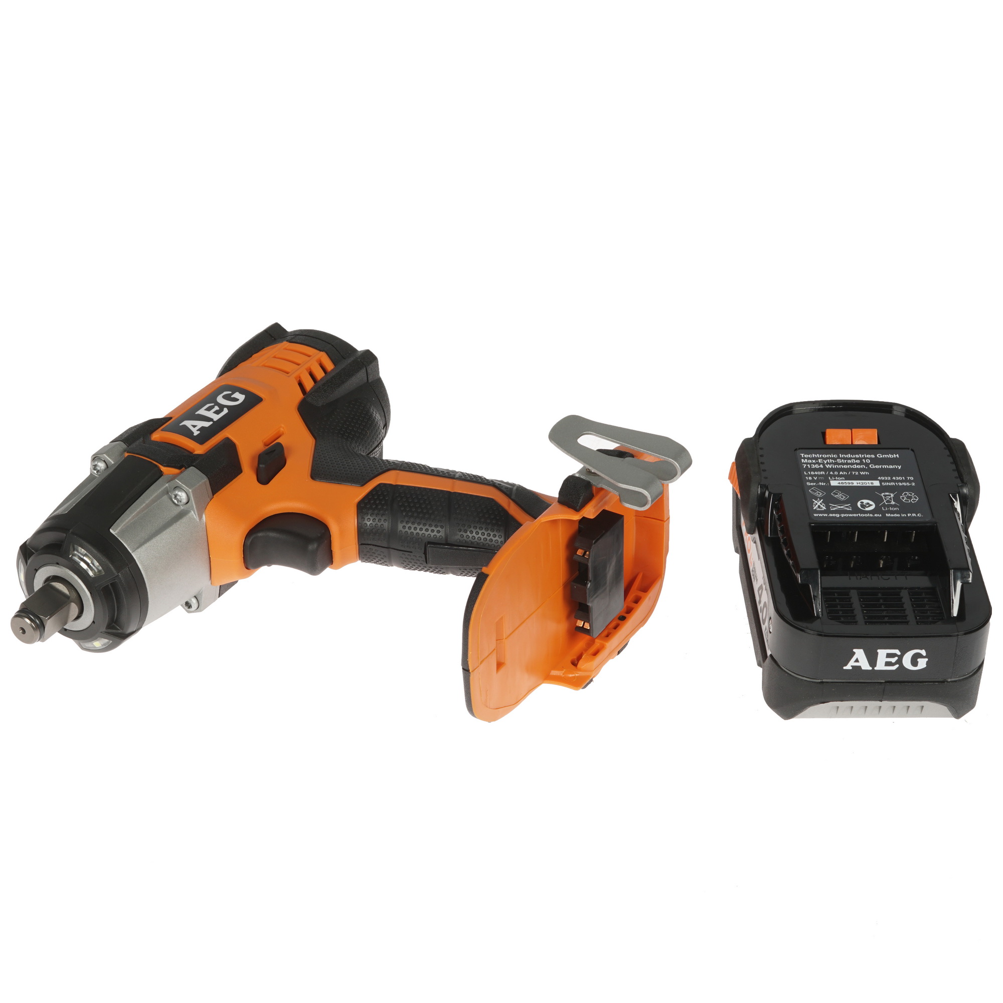 Гайковерт AEG BSS 18C 12Z Li-402C PRO 18V 1084617 STDN-0074972 - Вид №4