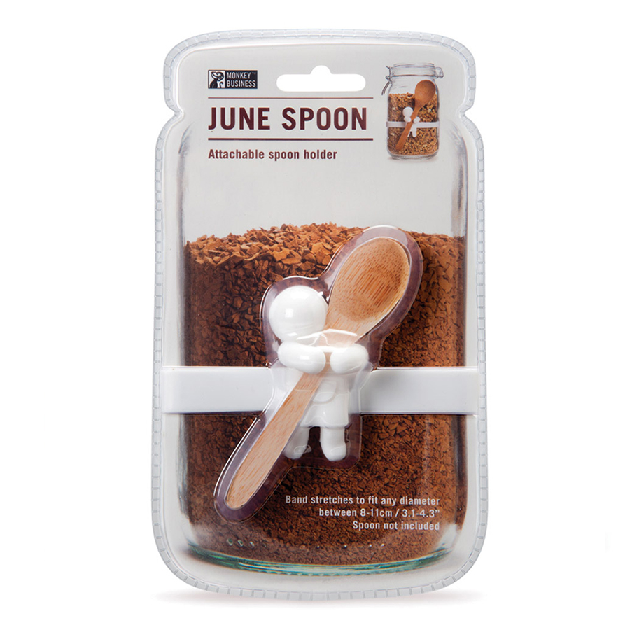 MB6771 Держатель для ложек june spoon силиконовый, белый Monkey Business  - Вид №10