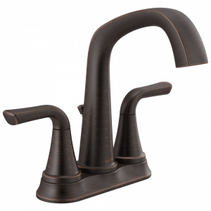 25890LF-RB Смеситель для ванной комнаты с двумя ручками Delta Faucet Larkin Венецианская бронза