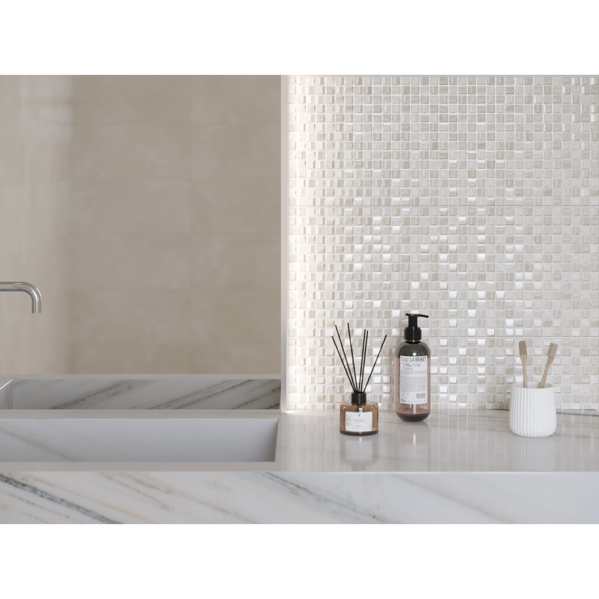 UNITILE Sandy: настенная плитка с рельефной текстурой 25х60 см 84178245 STLM-0046938 - Вид №2