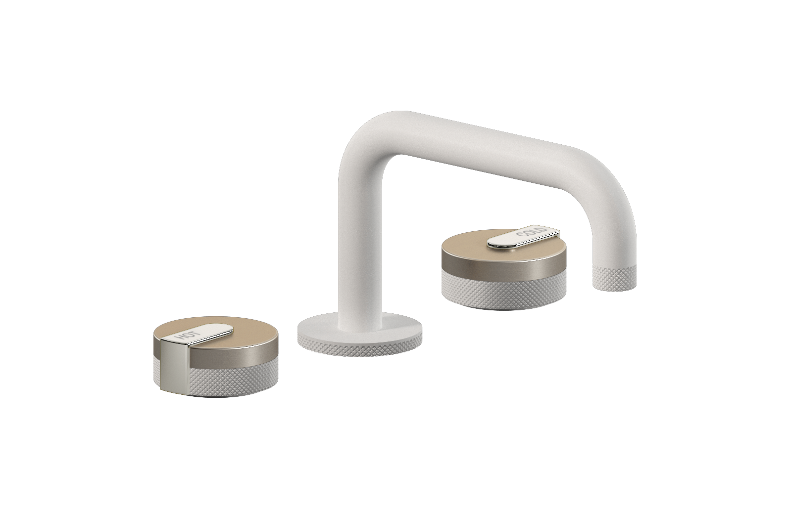 E-11510-R1BNi-L1PC-WT Смеситель для умывальника на 3 отвертия GRAFF MOD+