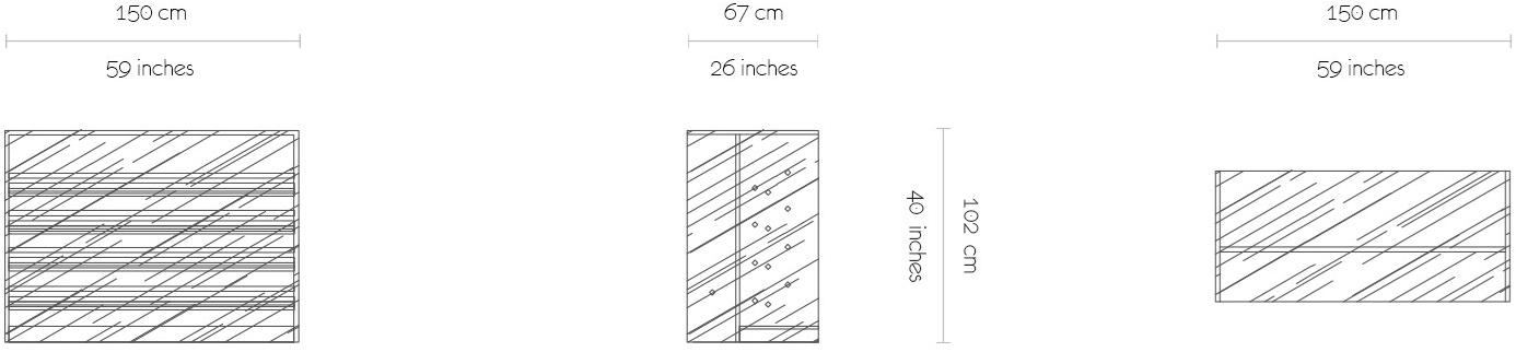 MORADA Стеклянный барный шкаф Sky Sky bar - Вид №2