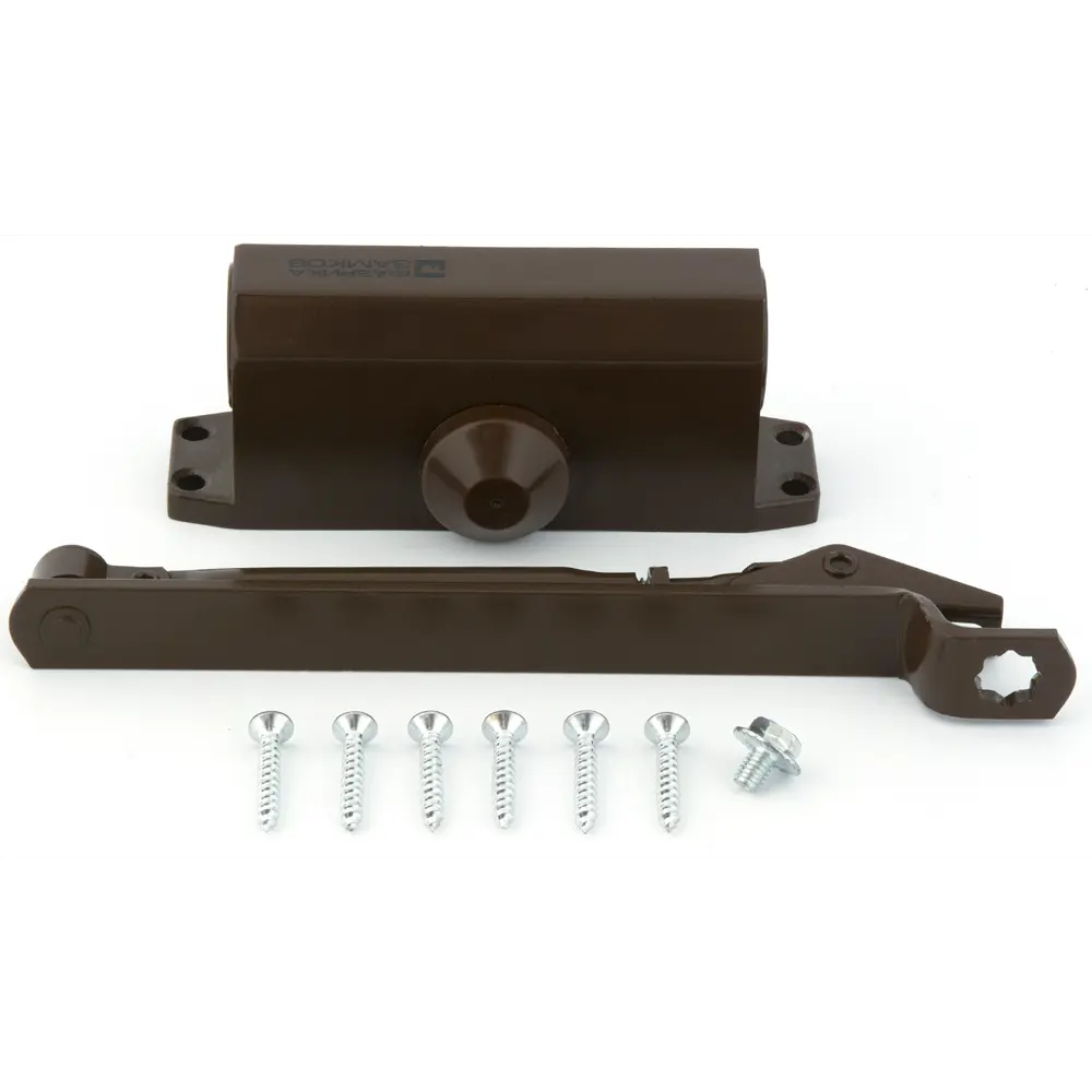 Доводчик дверной ФАБРИКА ЗАМКОВ для плавного закрывания до 60 кг 82150228 STLM-0903171