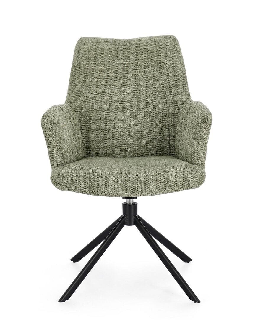 Тканевый поворотный стул с подлокотниками BIZZOTTO ALEXANDER ARCH-00028063 - Вид №18