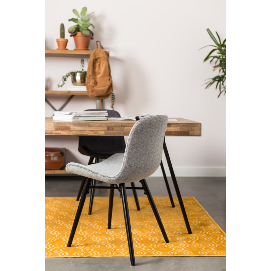 Стул Lester темно-серый White Label Living 1100335 - Вид №1