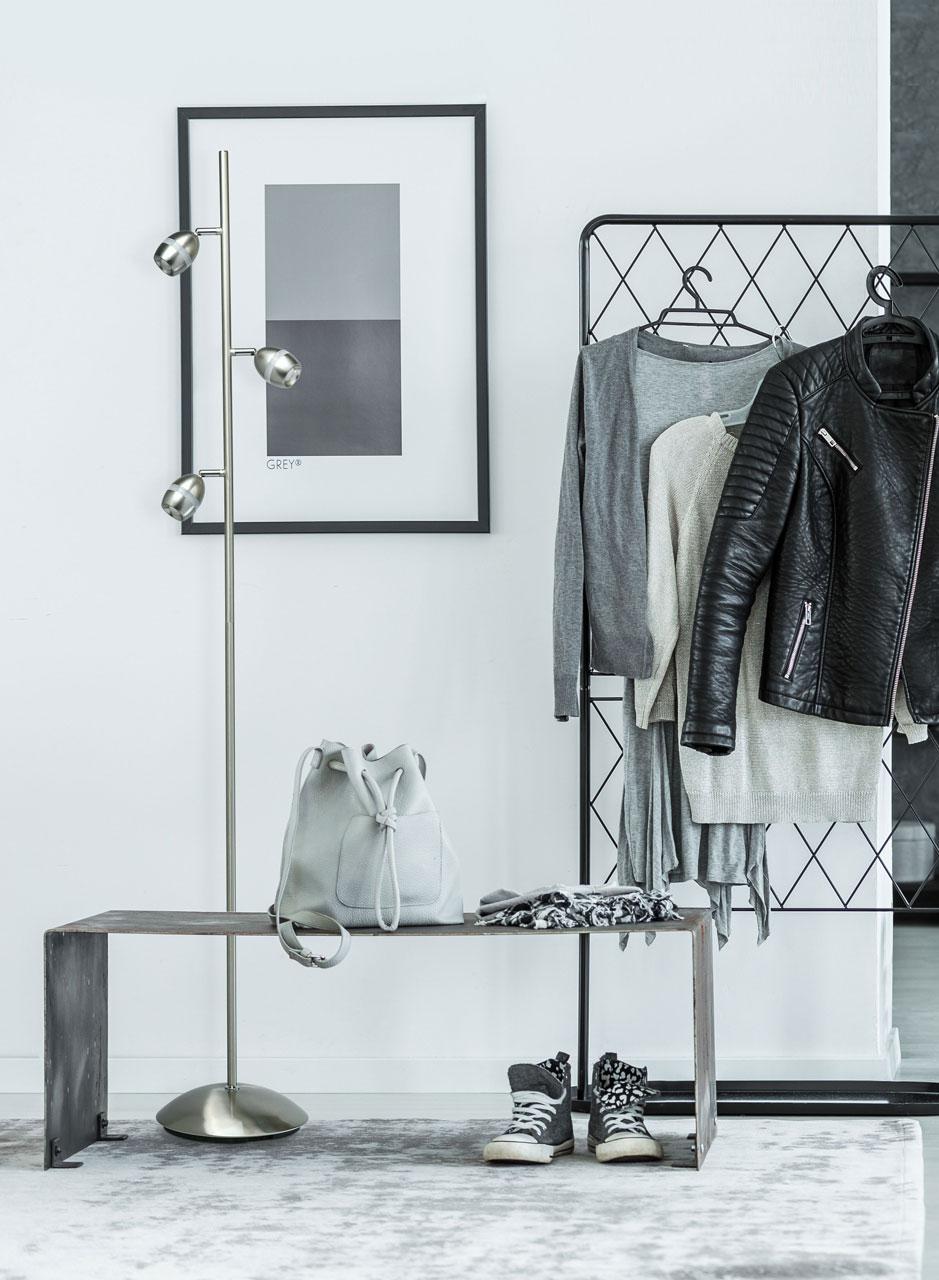 Торшер De Markt Этингер 704040503 DE MARKT  195891 Белый;хром  - Вид №1