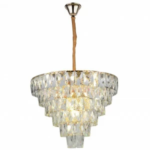 Подвесная люстра Stilfort Maris 1022/03/18P STILFORT ДИЗАЙНЕРСКИЕ, MARIS 00-3888514 Золото;прозрачный