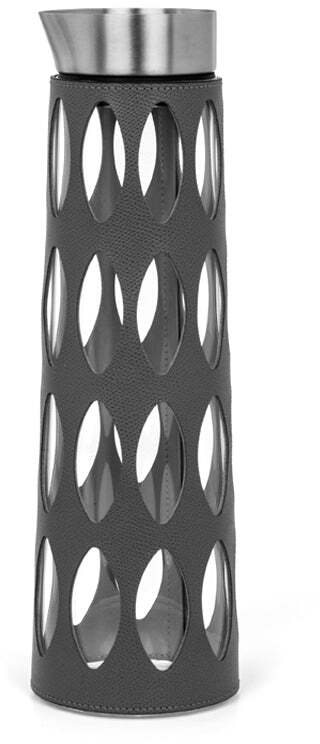 Графин Marghe - 1 л - Ø 9X В 30,5 см / зернистая кожа_hunter-зеленый