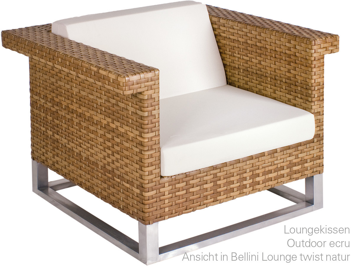 10.00.0561 Подушка сиденья центрального модуля Outdoor Sunbrella ecru Mbm LONG ISLAND - Вид №3